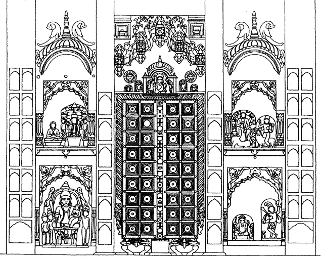 Fig. 7.2a. Panchakroshi Temple: Front View