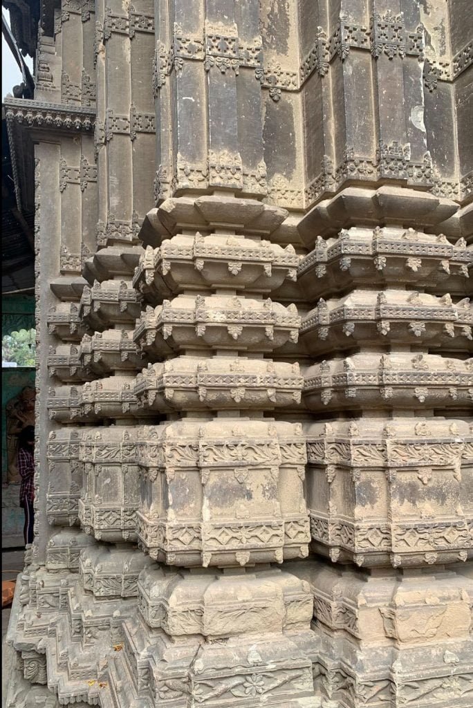 Pancharatha Plan, West face, Garbhagriha Putli Bai Temple