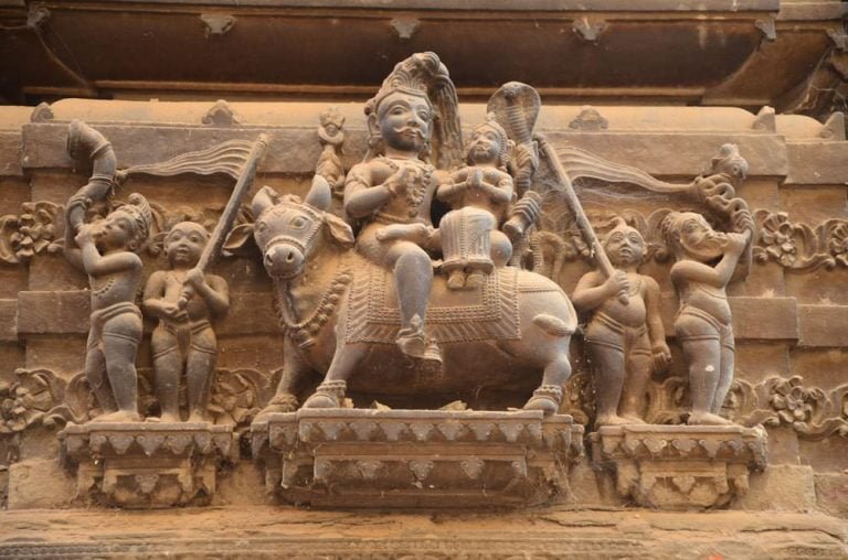 Procession of Uma-Maheshwara mounted on Nandi, Bhadra