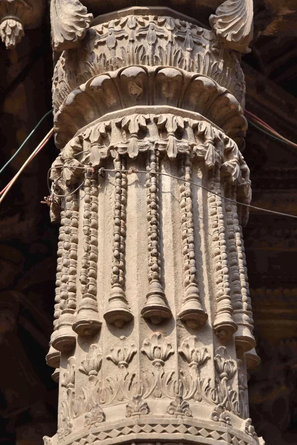 Pillars or stambhas of mandapa